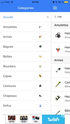Captura de Pantalla 2 Dofus items iphone