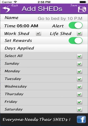 SHEDs+ - Simple Habits + screenshot 4