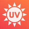 Icon UV index forecast - protect your skin from sunburn