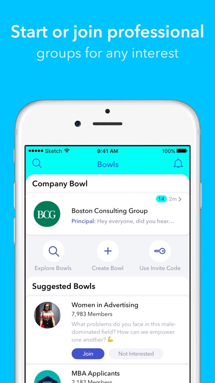 Fishbowl: Professional Network screenshot-4