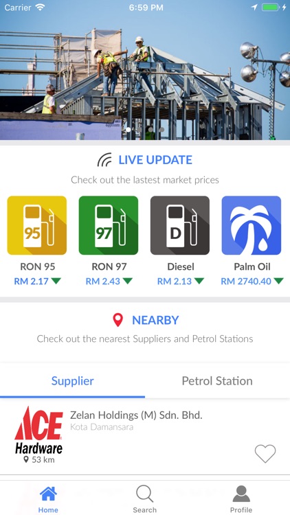 Sabah Construction App