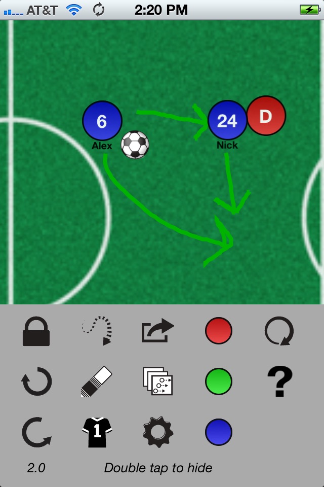 Soccer WhiteBoard screenshot 2