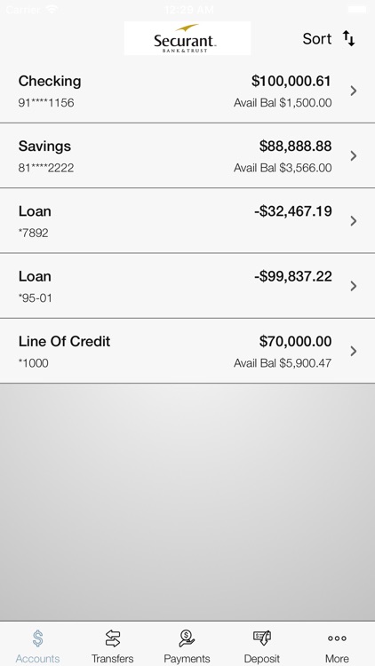 Securant Bank & Trust Mobile