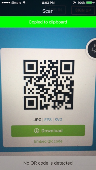 Quicky QR Lite screenshot 4