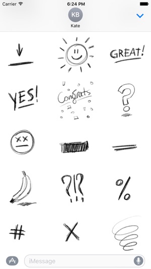 Pencil Doodles Sticker Pack(圖3)-速報App