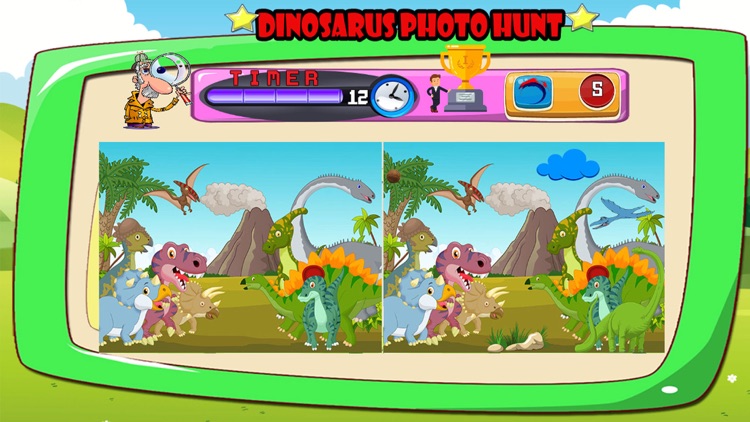 Dinosarus Photo Hunt Game screenshot-3