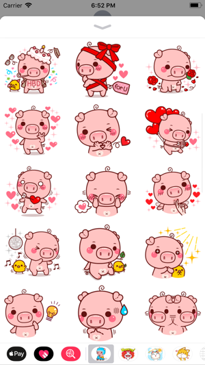 Pinky Pig Sticker(圖3)-速報App