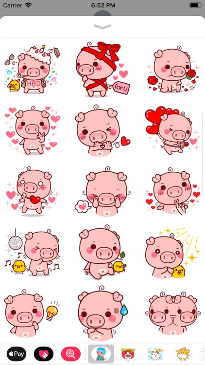 Pinky Pig Sticker