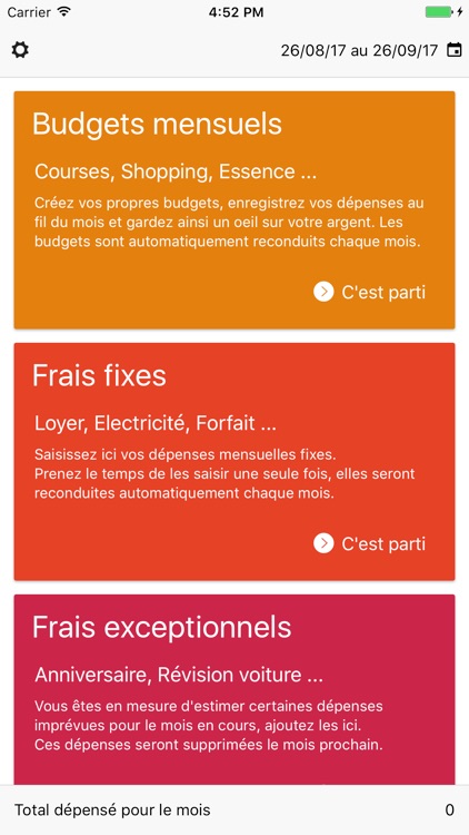 Bud'Génial - Gestion de budget