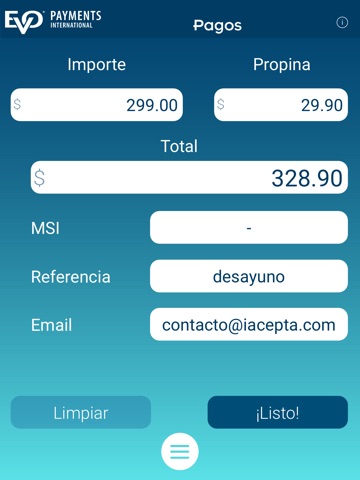 iAcepta 4.0 screenshot 3