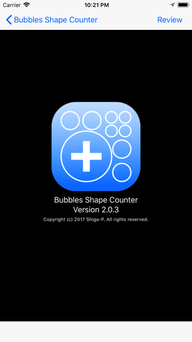 How to cancel & delete Bubbles Shape Counter from iphone & ipad 1