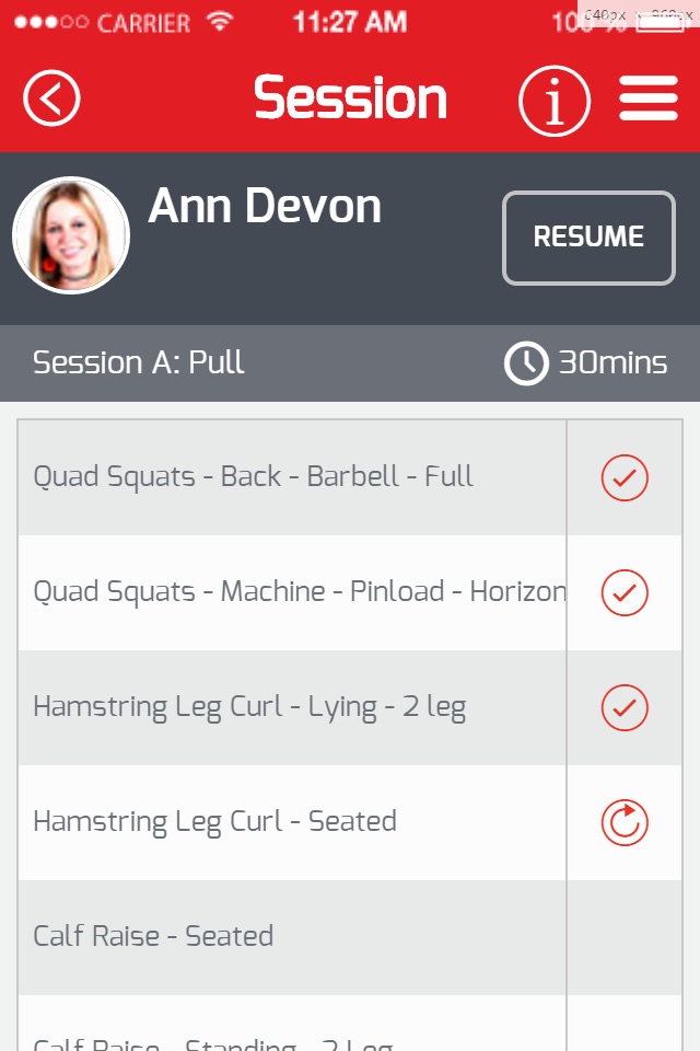 AMP Your Workout screenshot 2