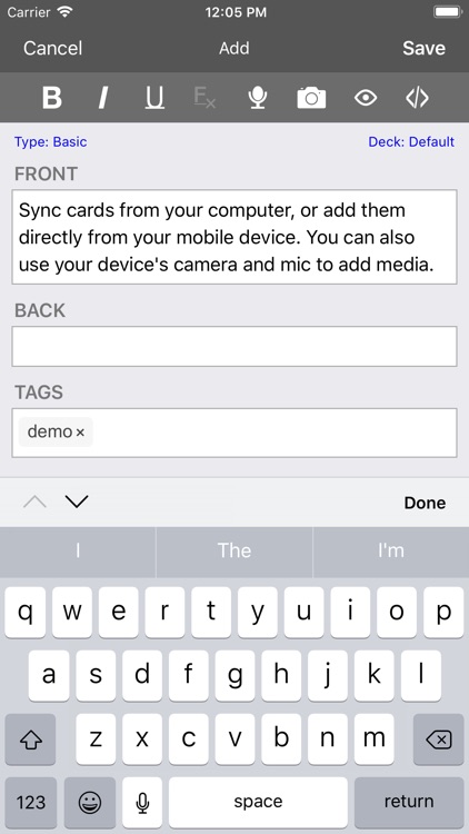 AnkiMobile Flashcards