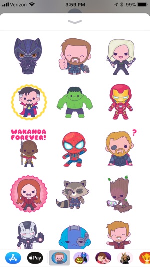 Marvel Stickers Avengers Infinity War Bundle on the