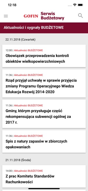 GOFIN Serwis Budżetowy(圖2)-速報App