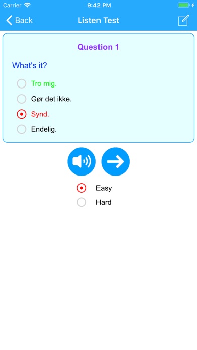 Learn Danish Language Offline screenshot 4
