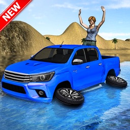 Beach Truck Water Surfing – 3D Fun Driving Sim