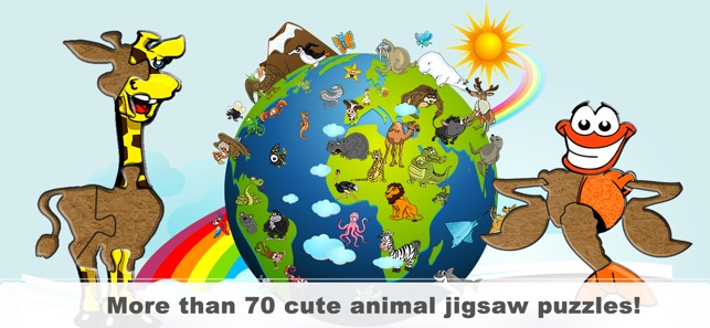 Kids - Animal jigsaw Puzzle(圖5)-速報App