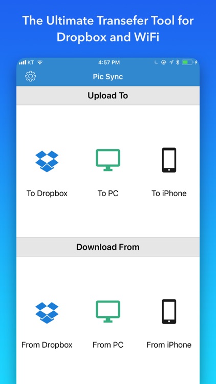 Pic Sync for Dropbox + WiFi screenshot-0