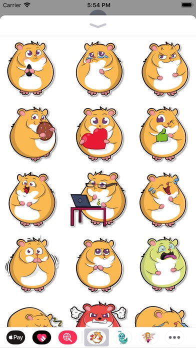 Chubby Mousey Stickers screenshot 2