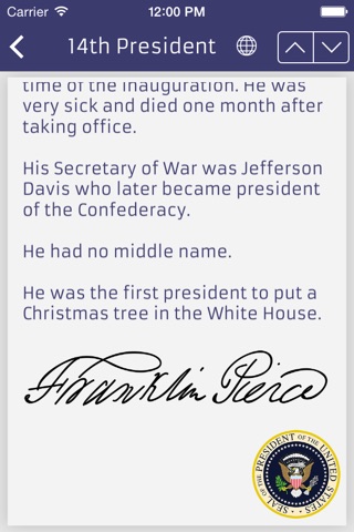 The U.S. Presidents screenshot 2