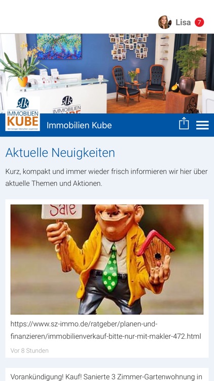 Immobilien Kube