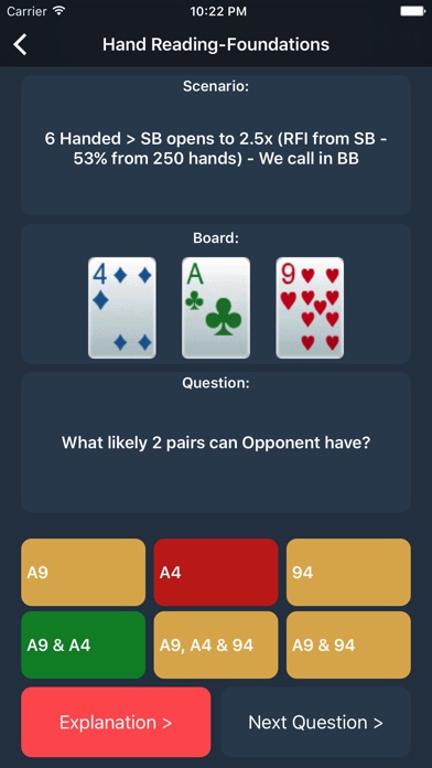 Poker Caddy - Quizzes & Tools screenshot 2