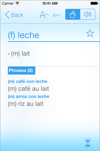 Dictionary Spanish French screenshot 3