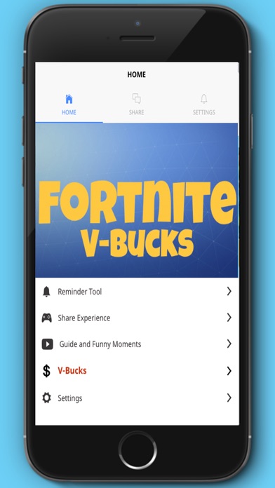 v bucks for fortnite screenshot on ios - fortnite v bucks tool