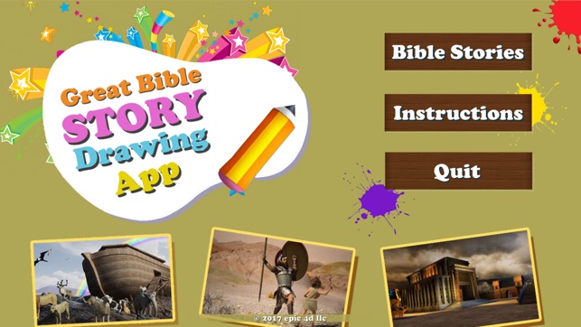 Great Bible Story Drawing App