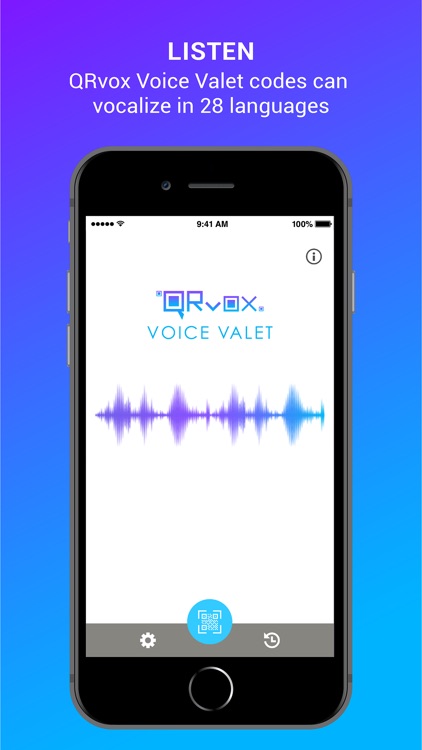 QRvox Voice Valet