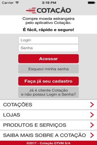 Cotação Câmbio Online screenshot 2