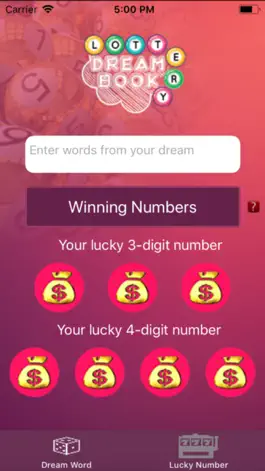 Game screenshot Lottery DreamBook apk