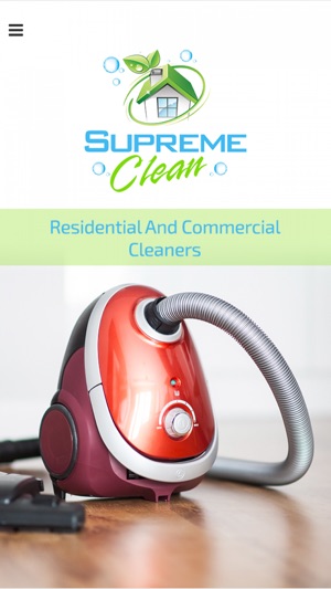 Supreme Clean app