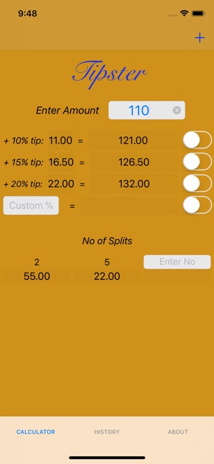 Tipster - a Tip Calculator(圖1)-速報App