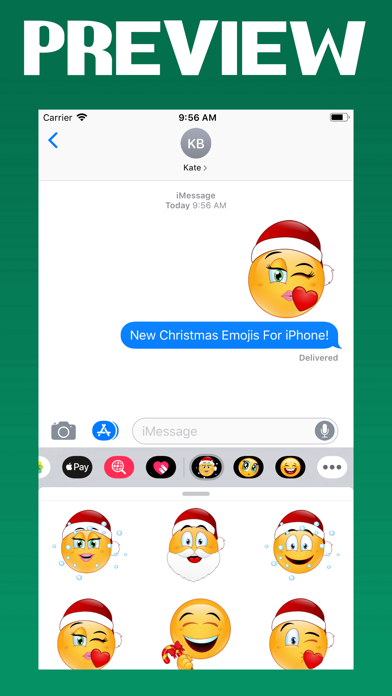Christmas Emojis New screenshot 2