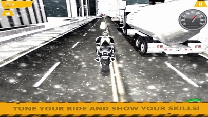 Snow Speed Moto screenshot 2