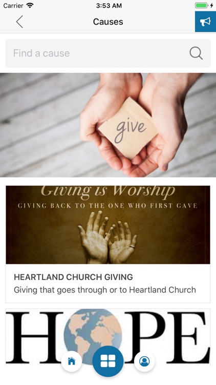 Heartland Church App.