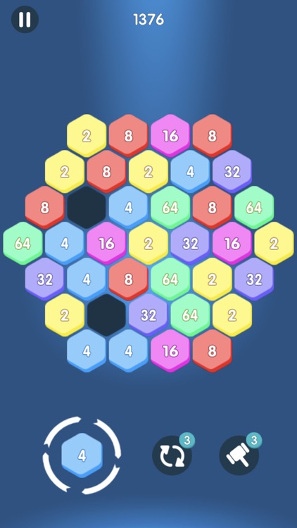 2048 Hexagon Block Puzzle