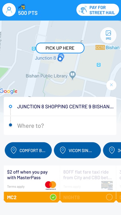 ComfortDelGro Taxi Booking App
