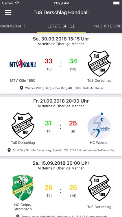 TuS Derschlag Handball screenshot-3