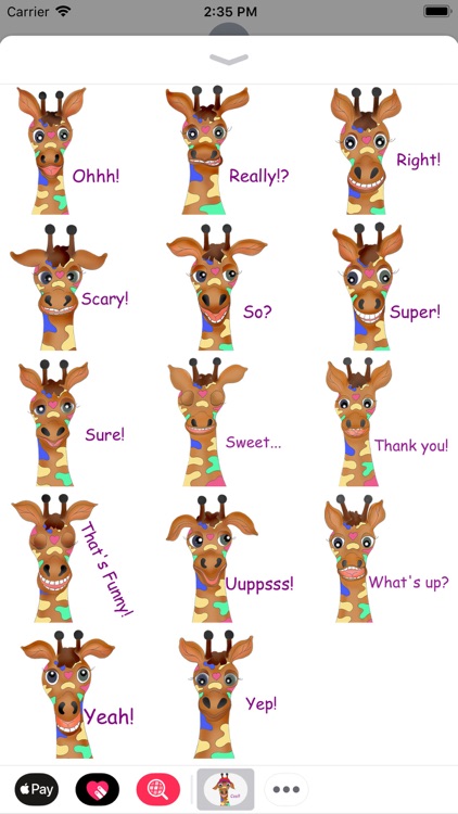 Giraffe Expressions screenshot-3
