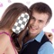 Love Camera Valentine Photo Booth - Make Girlfriend, Boyfriend & Bridal love photos and share them as valentine wish card