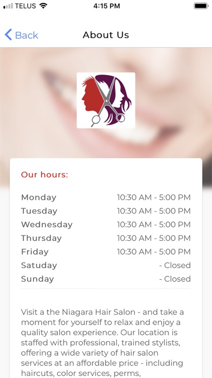 Hair Salon Appointment Booking