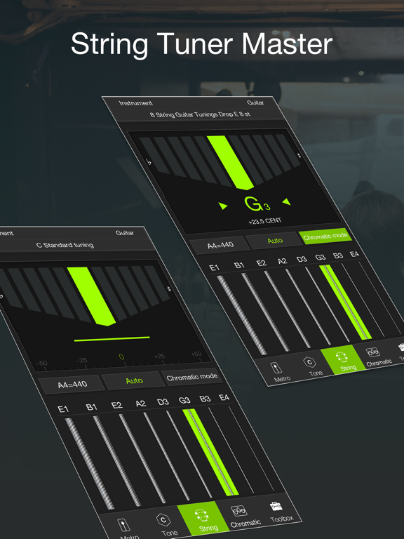 C tuner  クロマチックチューナーとメトロノームのおすすめ画像1