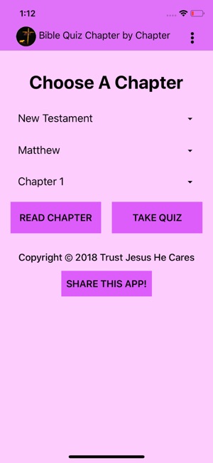 Bible Quiz Chapter By Chapter(圖1)-速報App