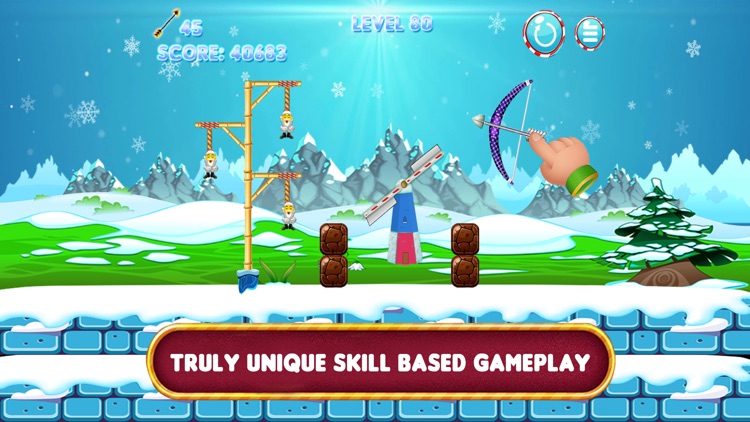 Real Santa Archery Christmas screenshot-4