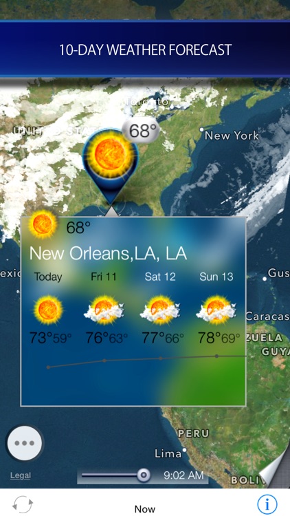 Hurricane - storm tracker + satellite radar