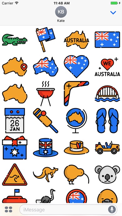 ILoveAustralia Stickers screenshot 2