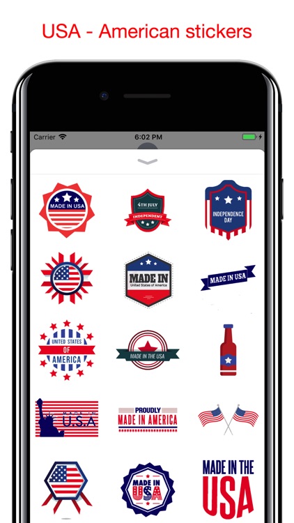 USA - American stickers